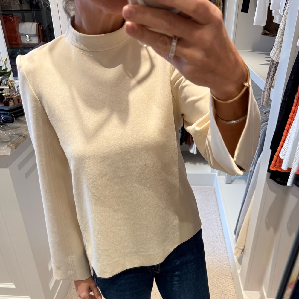 Zara structured top, size M